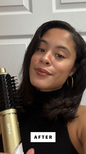 Allure commerce editorial assistant after using Shark Beauty Shark Glam 5in1 Air Styler Dryer